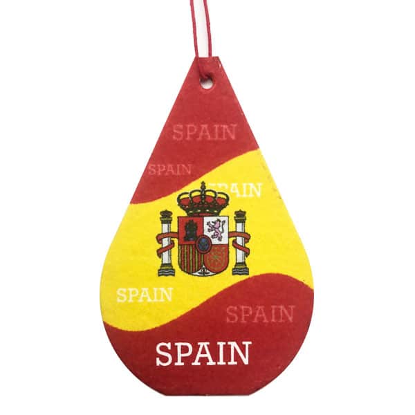 Lufterfrischer Spanien Länderflagge –  - Balkan Shop