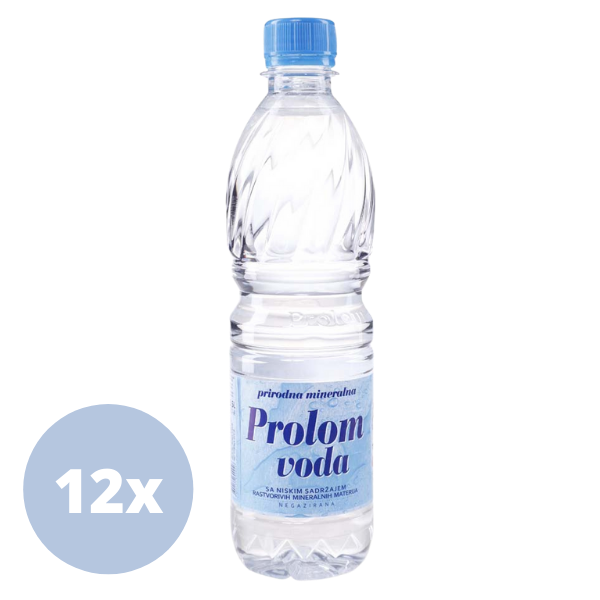 Prolom – Mineralwasser still – 12x500ml