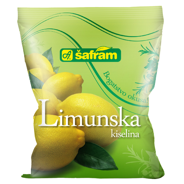 Safram – Limunska kiselina – Zitronensäure – 100g