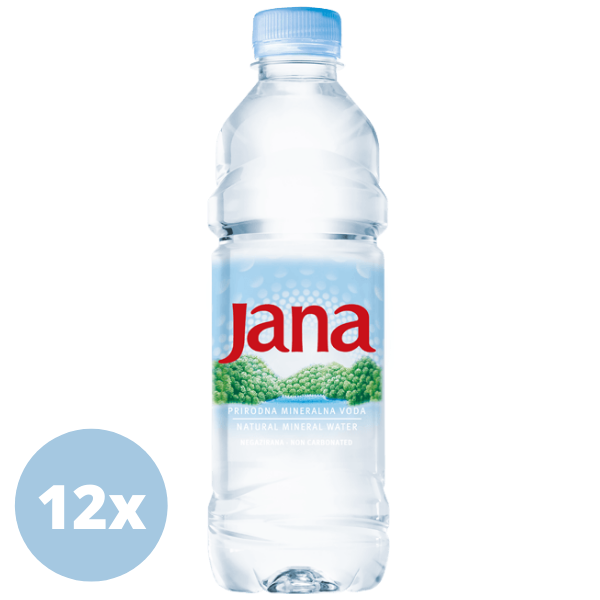 Jana – Mineralwasser still – 12x500ml